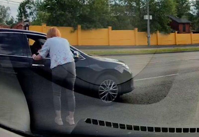 Нестандартное ДТП в Москве