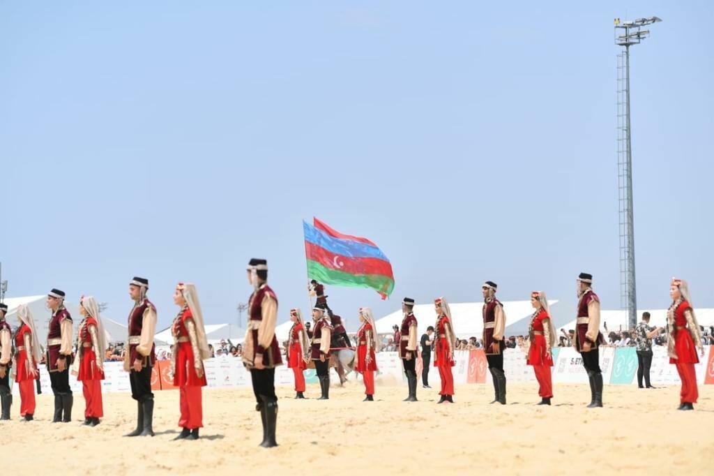 Qarabağ atları V Etnospor Mədəniyyət Festivalında