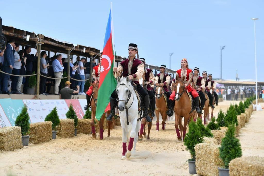 Qarabağ atları V Etnospor Mədəniyyət Festivalında
