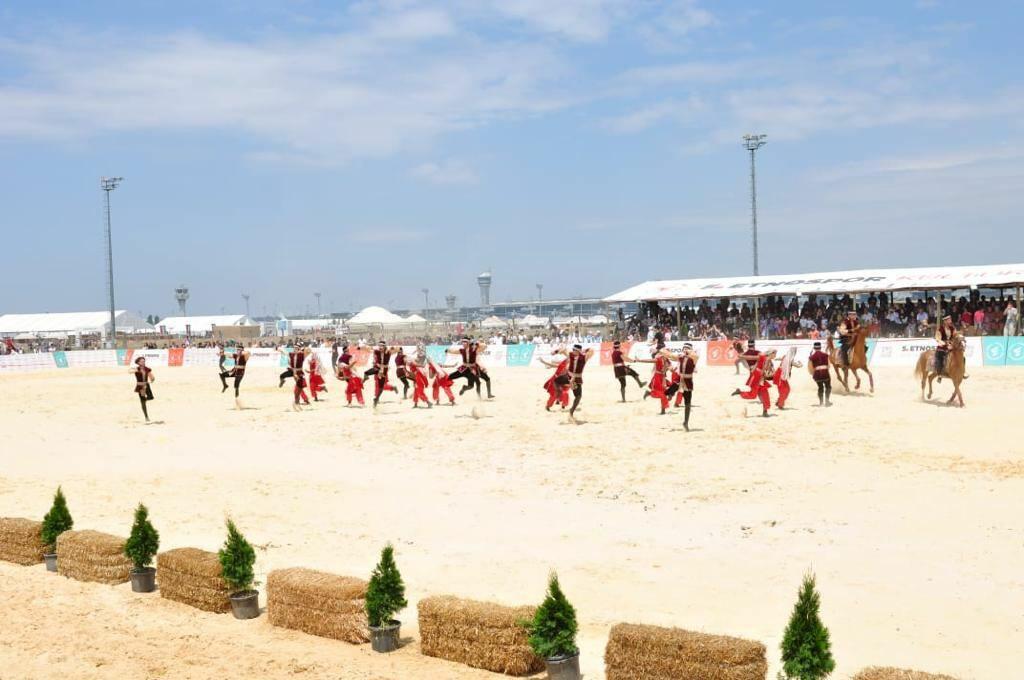 Qarabağ atları V Etnospor Mədəniyyət Festivalında