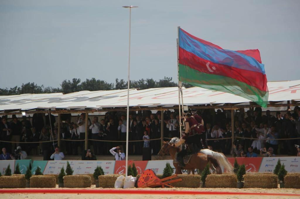 Qarabağ atları V Etnospor Mədəniyyət Festivalında