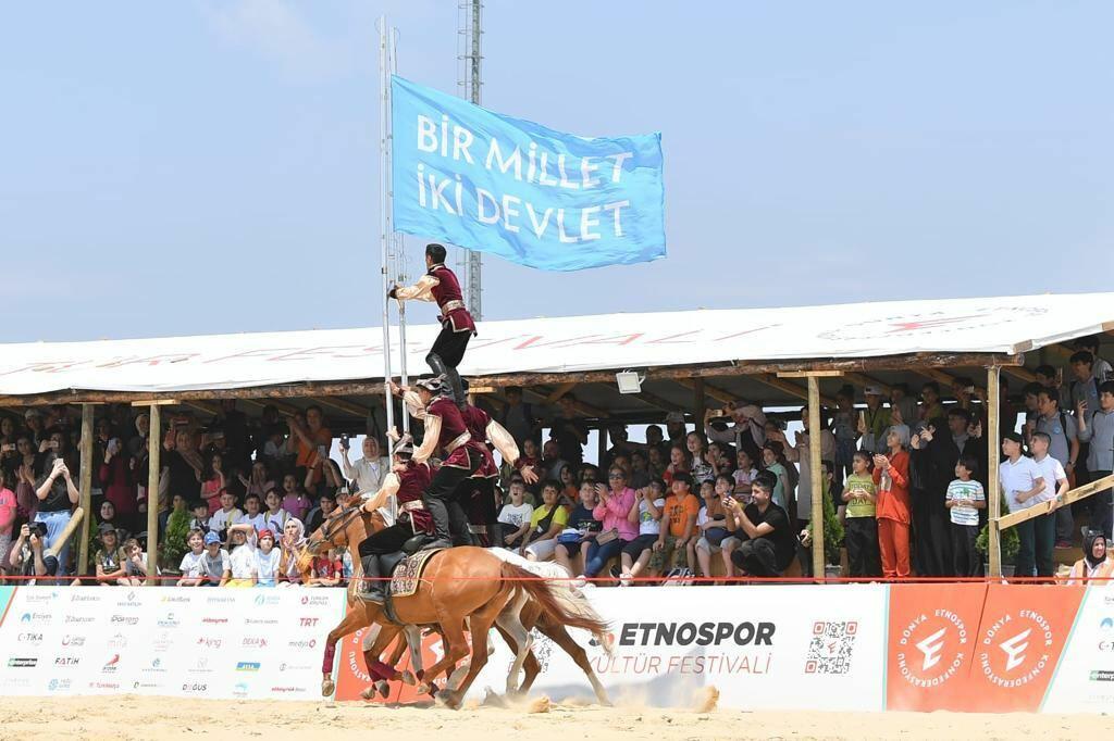 Qarabağ atları V Etnospor Mədəniyyət Festivalında