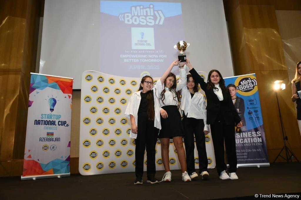 Определился победитель национального чемпионата MiniBoss Business School Baku