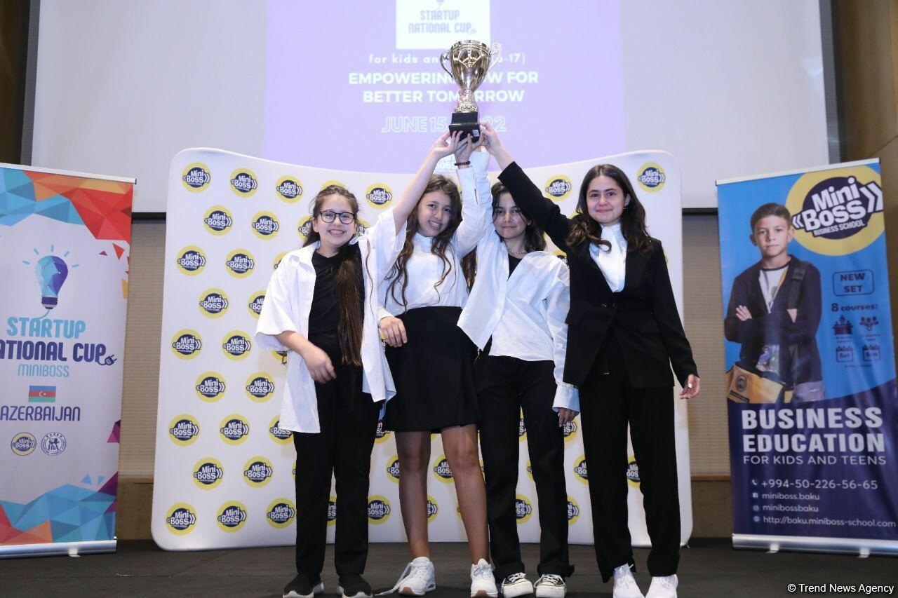 Определился победитель национального чемпионата MiniBoss Business School Baku