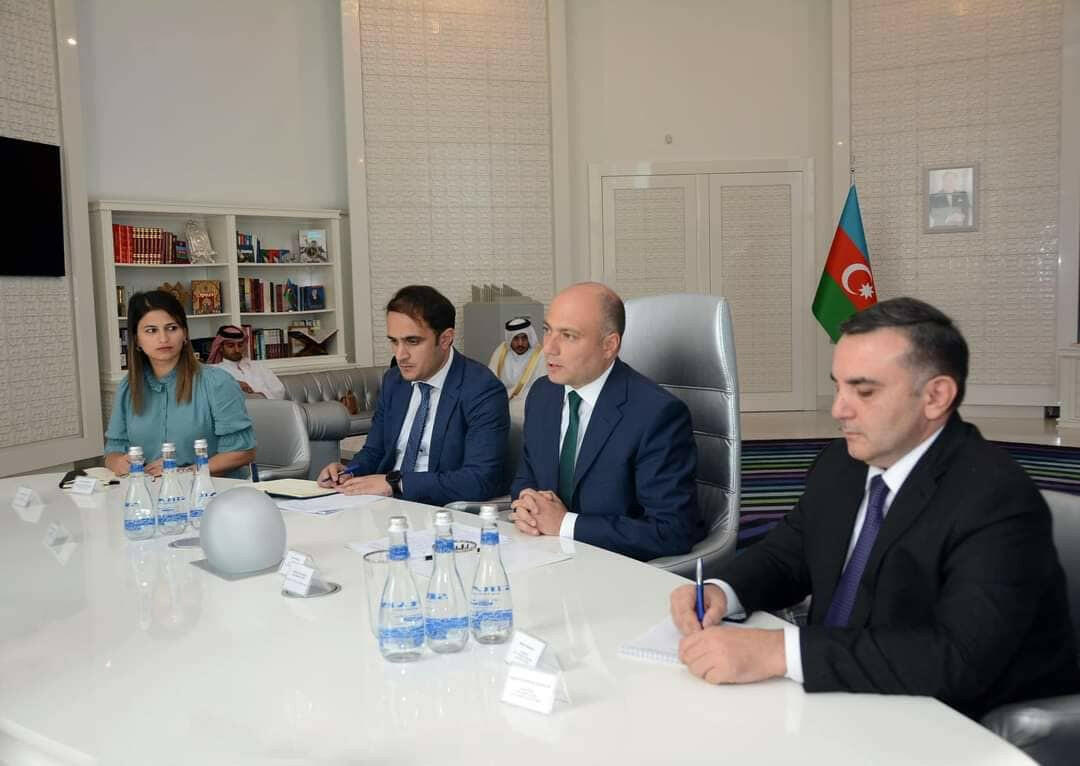 Анар Керимов встретился с министром культуры Катара