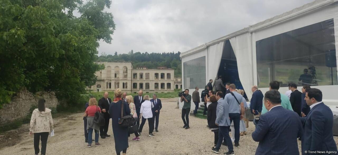 В Шуше побывали участники IX Глобального Бакинского форума