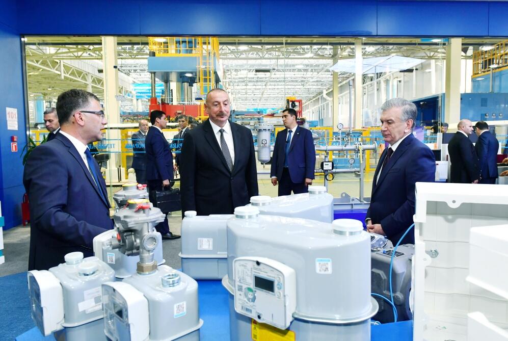 Prezidentlər İlham Əliyev və Şavkat Mirziyoyev Daşkənddə “TEXNOPARK” MMC-nin fəaliyyəti ilə tanış olublar