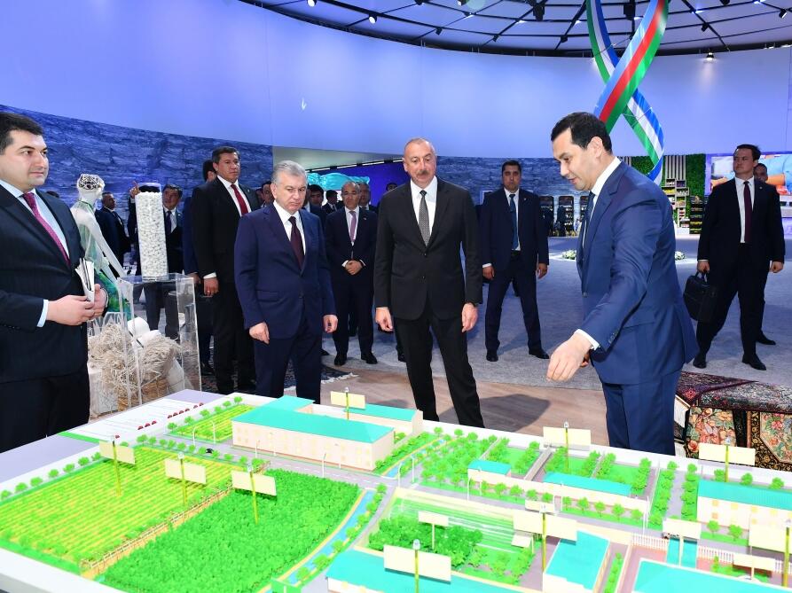 Prezidentlər İlham Əliyev və Şavkat Mirziyoyev Daşkənddə “TEXNOPARK” MMC-nin fəaliyyəti ilə tanış olublar