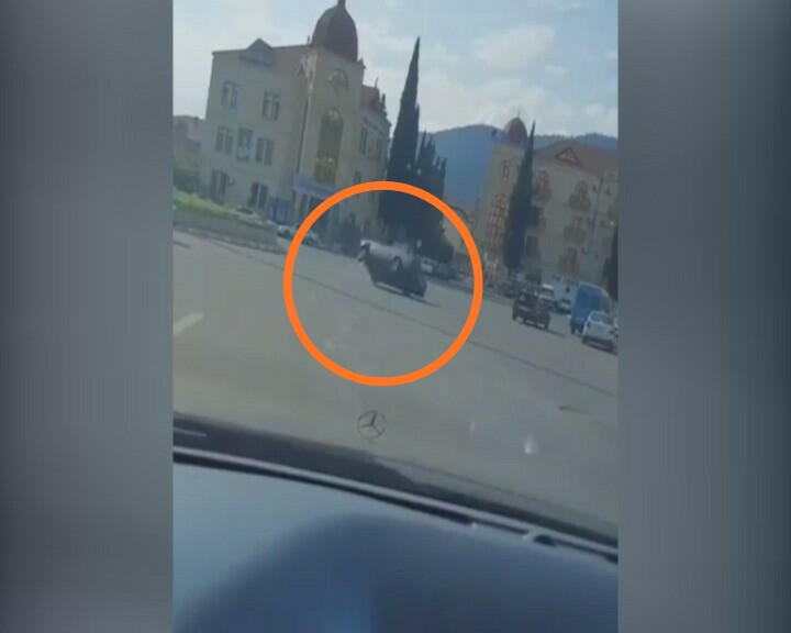 В Загатале арестован автохулиган