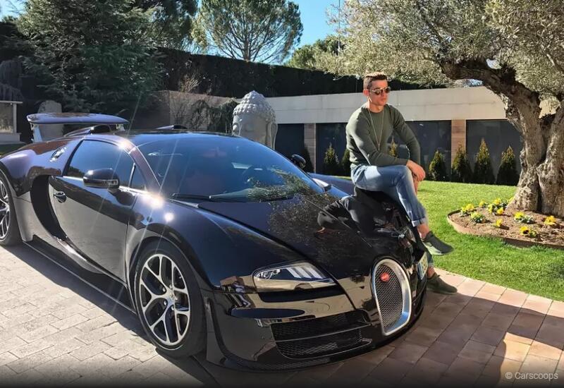 Телохранитель Роналду разбил его Bugatti Veyron