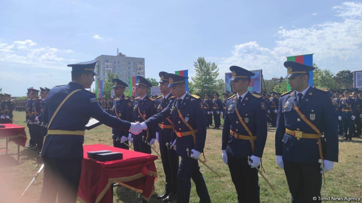 В Военном институте имени Гейдара Алиева состоялась церемония выпуска
