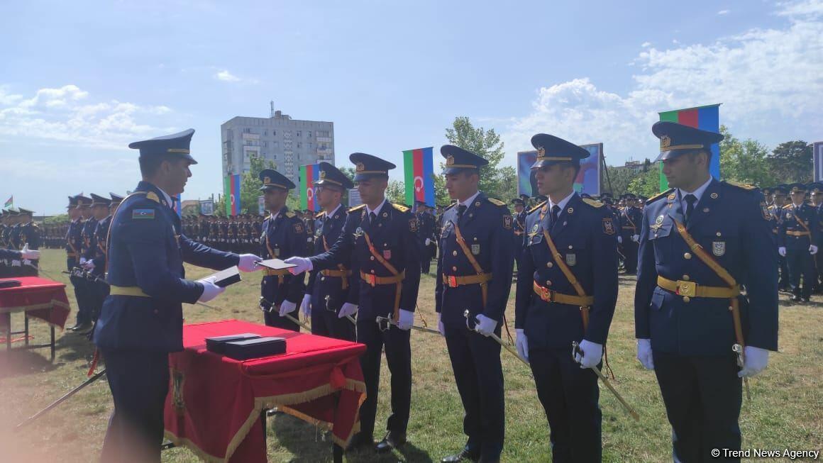 В Военном институте имени Гейдара Алиева состоялась церемония выпуска