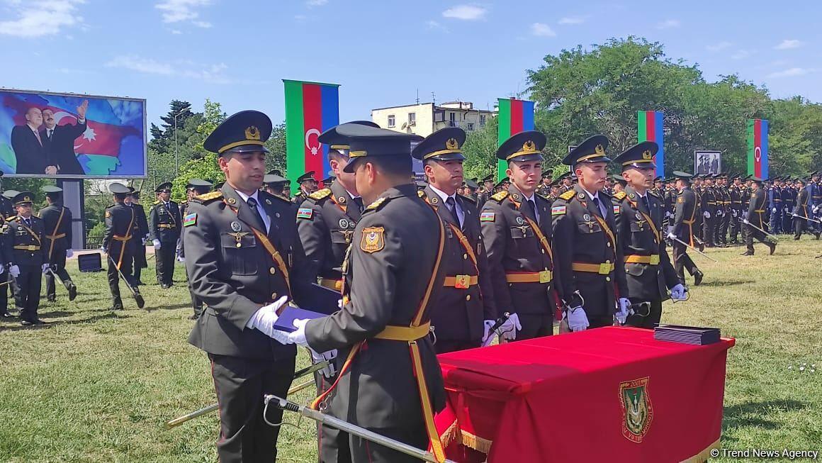 В Военном институте имени Гейдара Алиева состоялась церемония выпуска