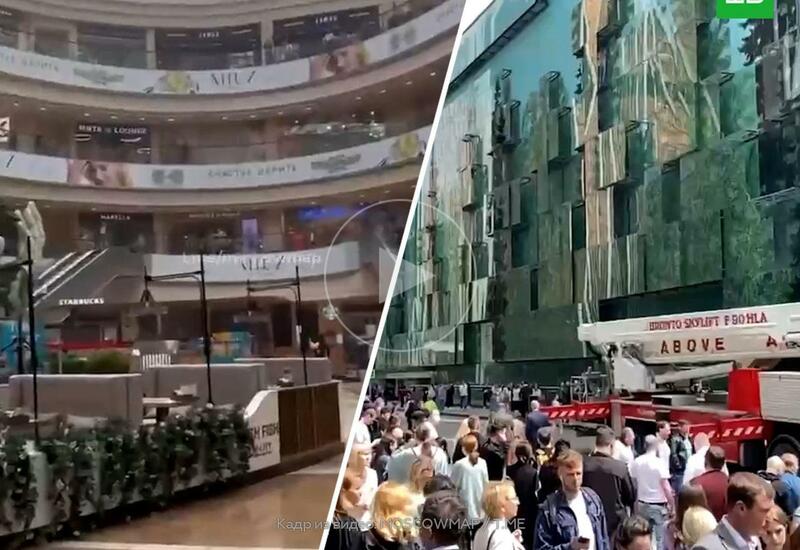 Задымление произошло в торговом центре "Афимолл" в Москве