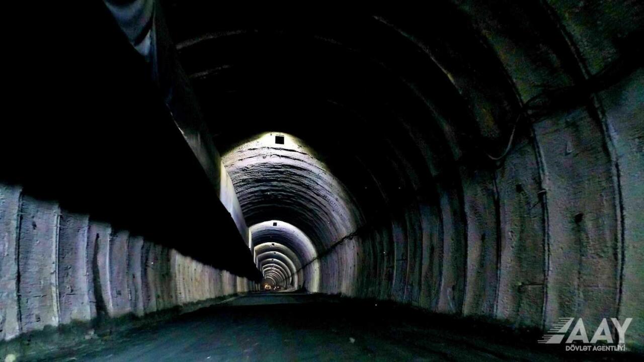 Так выглядит строительство новой дороги в Шушу