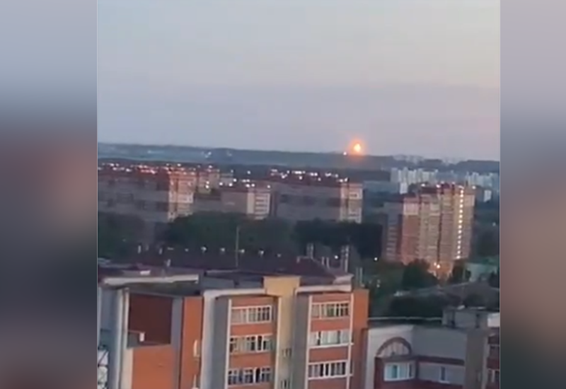 В Рязани рухнул самолет