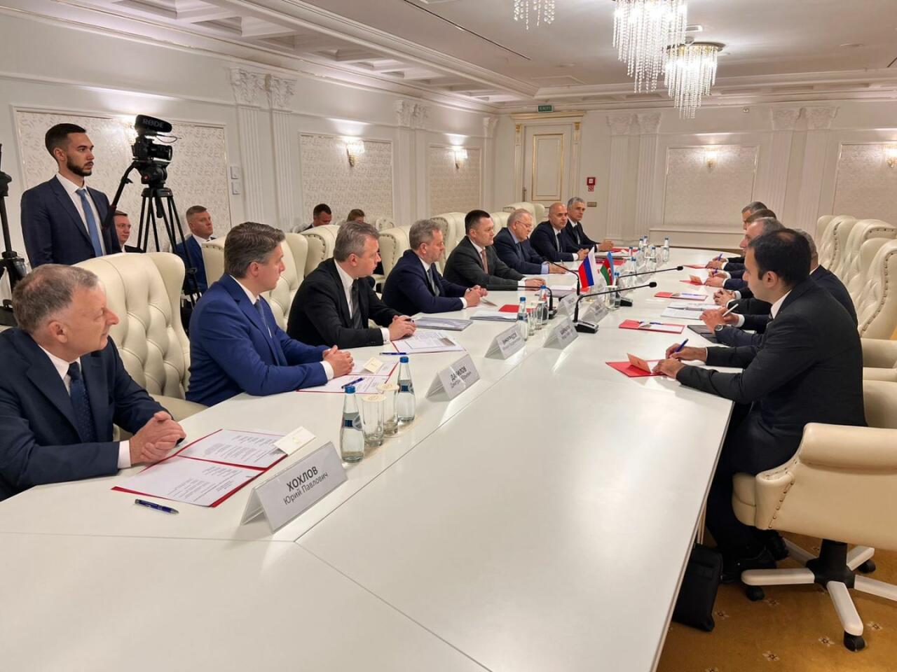 Генпрокурор Азербайджана на встрече с российским коллегой