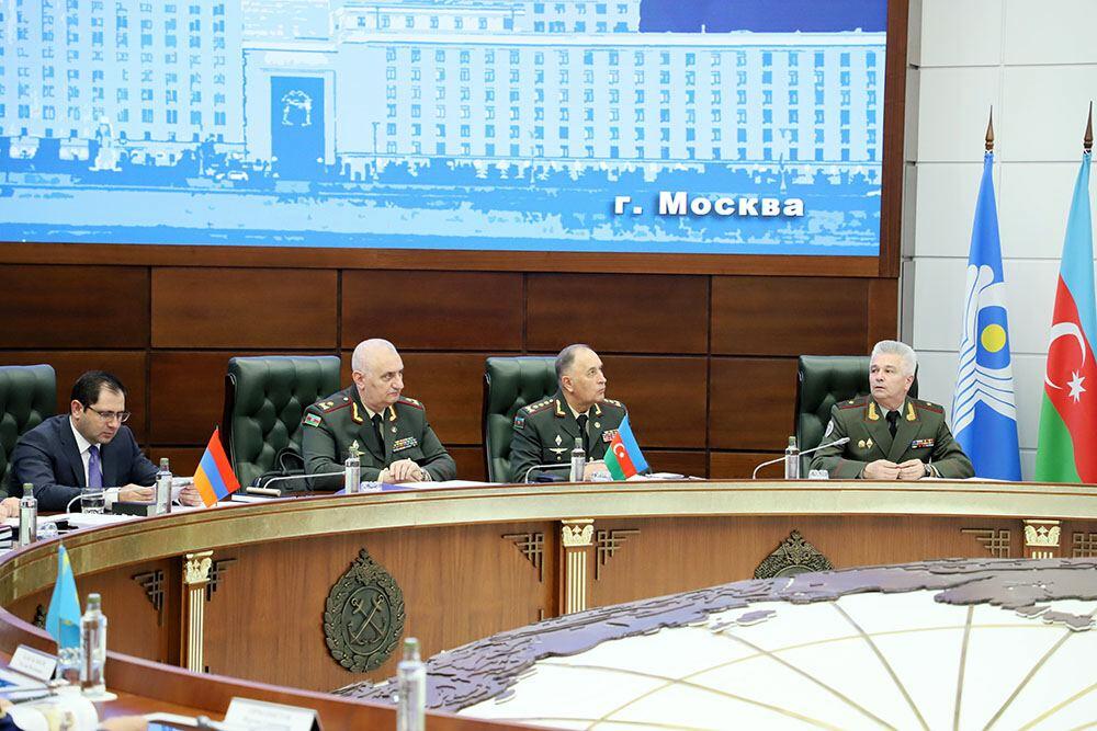 Начальник Генштаба ВС Азербайджана на заседании Совета министров обороны СНГ