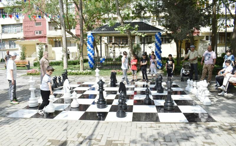 Yasamal rayonunda daha bir həyət təmir edilib