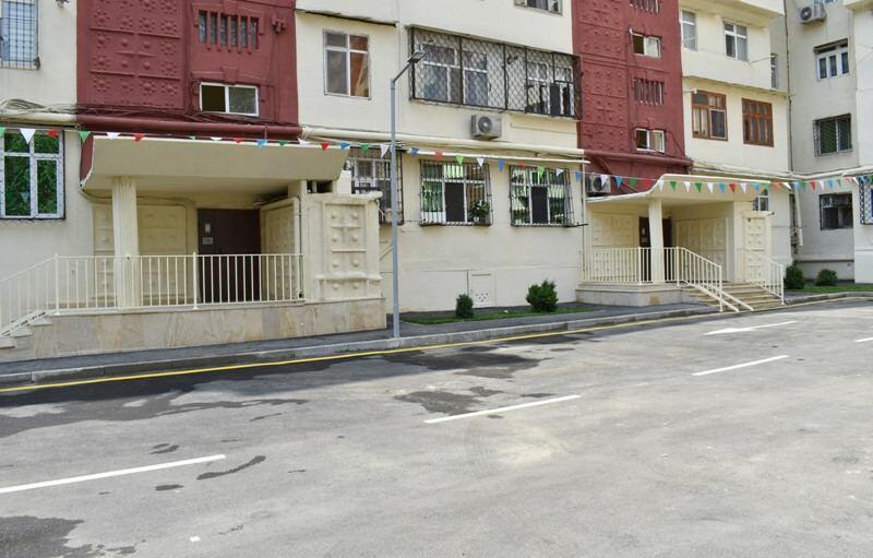 Yasamal rayonunda daha bir həyət təmir edilib