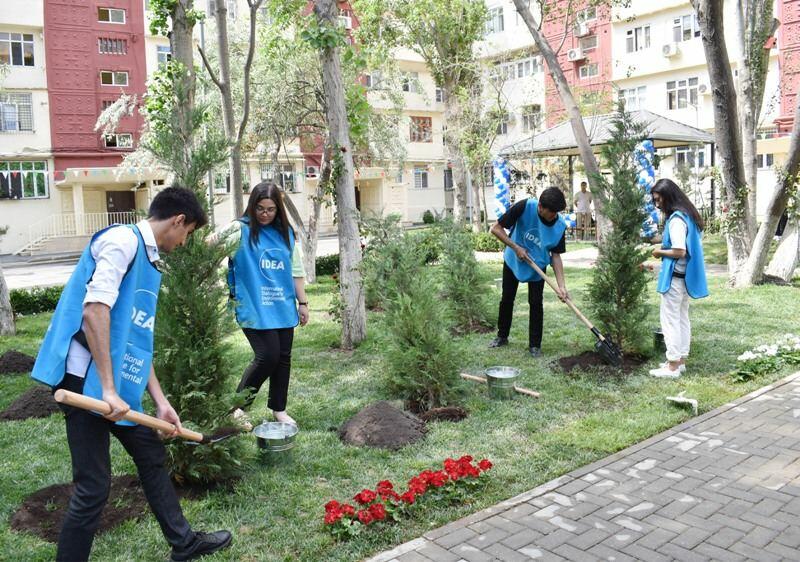 Yasamal rayonunda daha bir həyət təmir edilib
