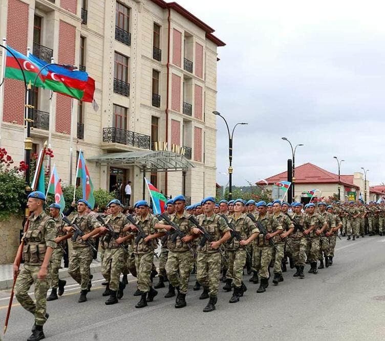 В азербайджанской армии проведён ряд мероприятий по случаю Дня Вооруженных сил