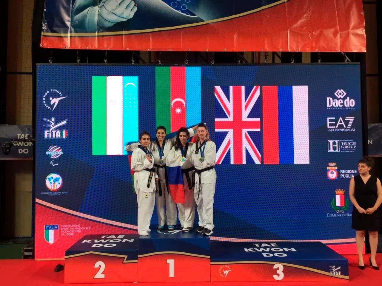В Баку состоялась свадьба трехкратной чемпионки мира