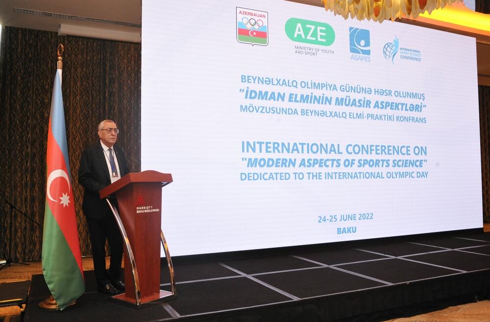 “İdman elminin müasir aspektləri” mövzusunda beynəlxalq konfrans keçirilib