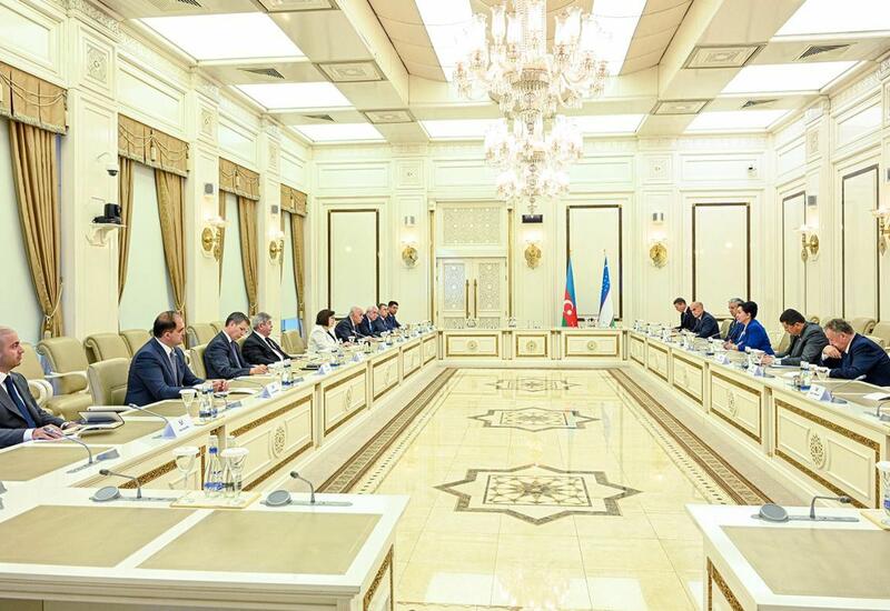 Sahibə Qafarova Özbəkistan Ali Məclisi Senatının sədri ilə görüşüb