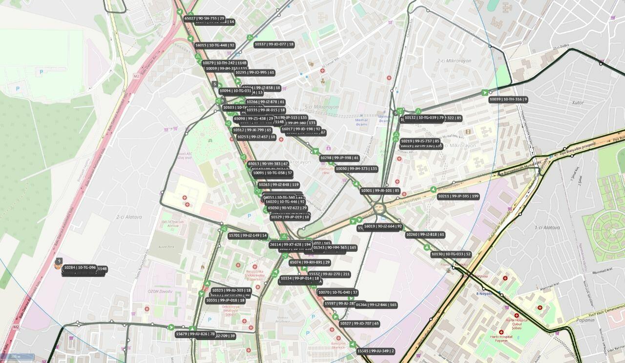 Bakıda 150-yə yaxın avtobus gecikmə ilə hərəkət edir