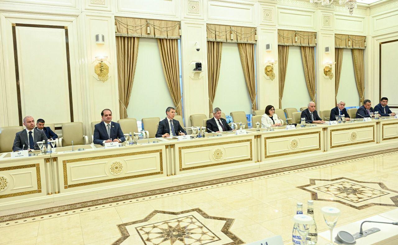 Sahibə Qafarova Özbəkistan Ali Məclisi Senatının sədri ilə görüşüb