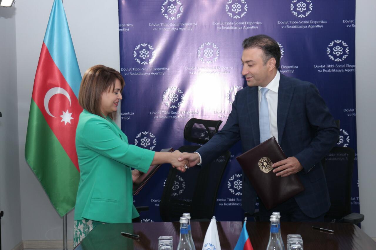 Dövlət Tibbi-Sosial Ekspertiza və Reabilitasiya Agentliyi ilə "Aesthetic & Welness World Academy" arasında memorandum imzalandı