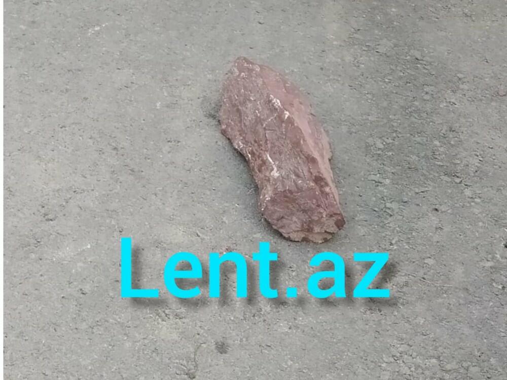 Azərbaycanın bu rayonuna göydən DAŞ DÜŞDÜ
