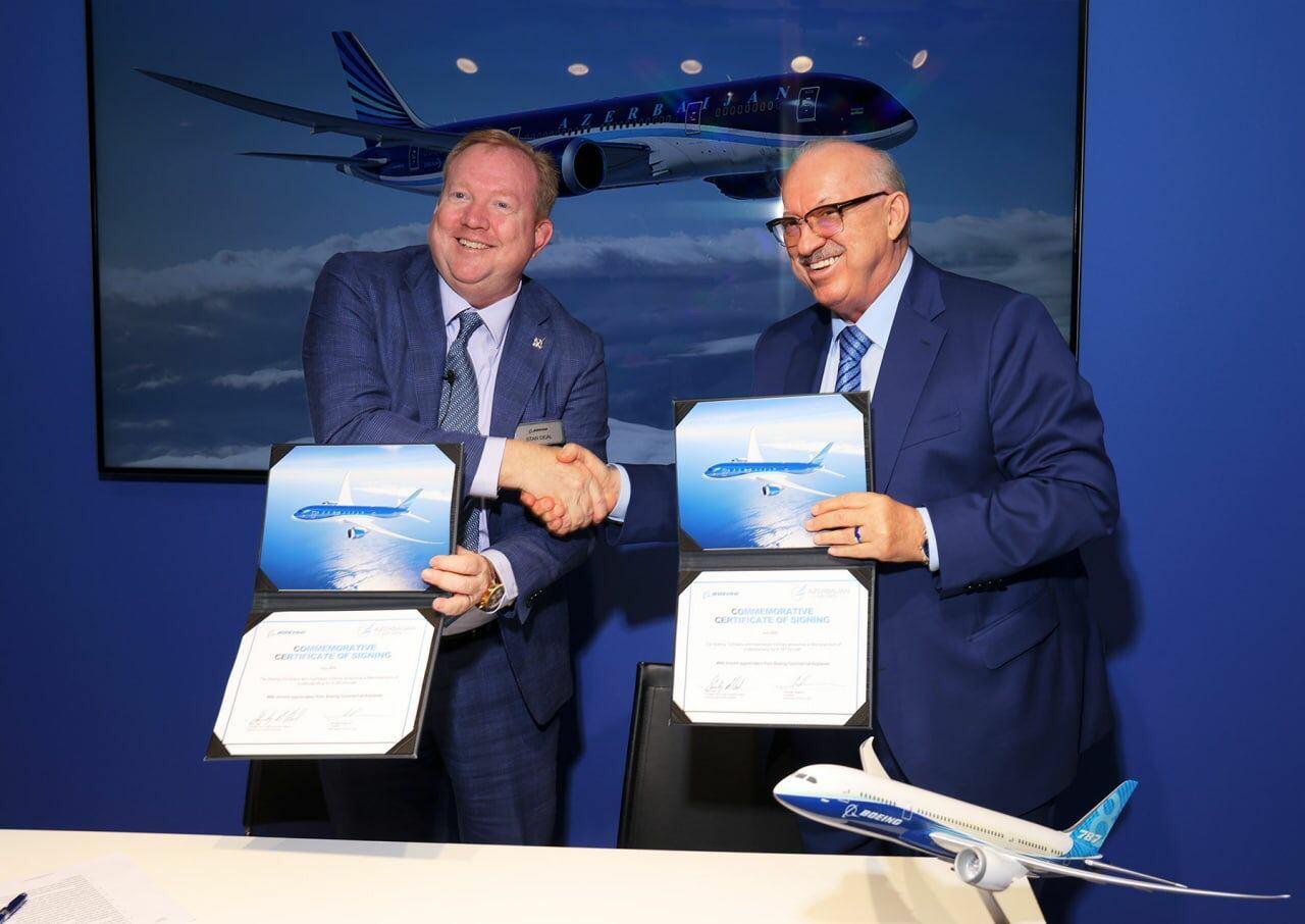 AZAL hava gəmiləri parkına yeni "Boeing 787 Dreamliner" hava gəmilərini daxil edəcək
