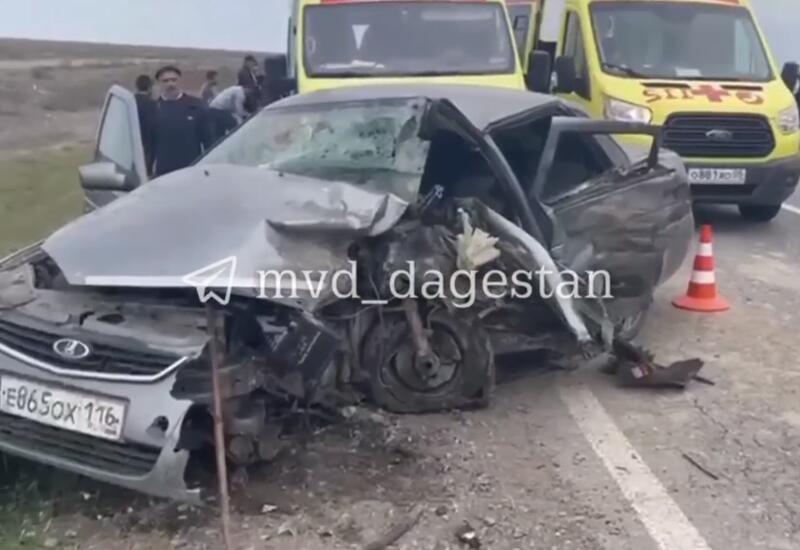 Тяжелое ДТП в Дагестане