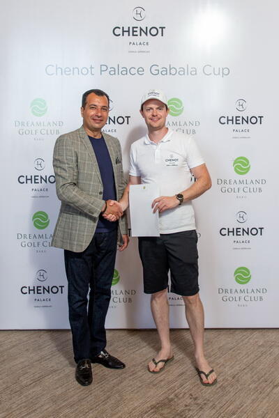 В Азербайджане прошел турнир по гольфу Chenot Palace Gabala Cup