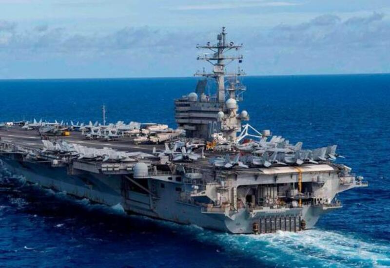 Авианосец США "Рональд Рейган" отошел от Тайваня