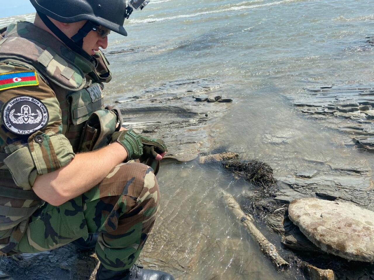 В Сумгайыте обнаружен снаряд