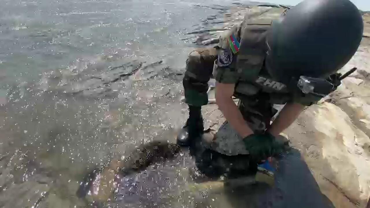В Сумгайыте обнаружен снаряд
