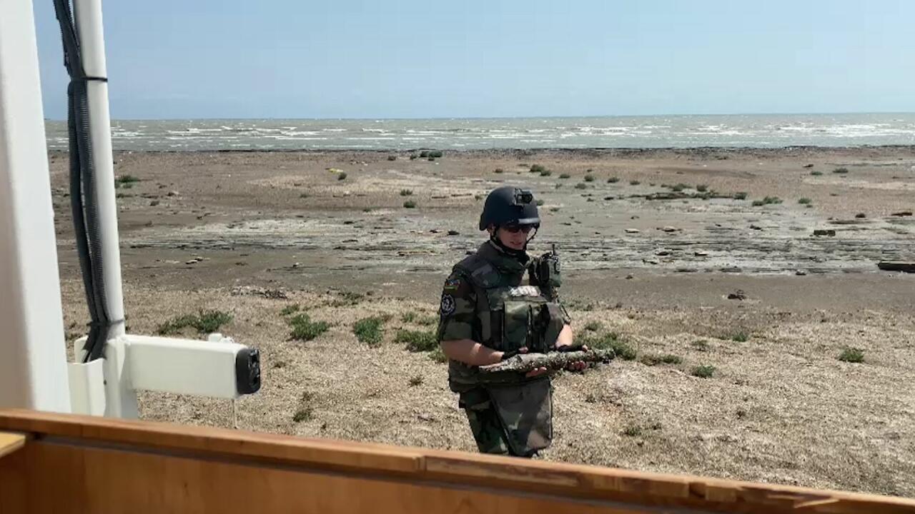 В Сумгайыте обнаружен снаряд