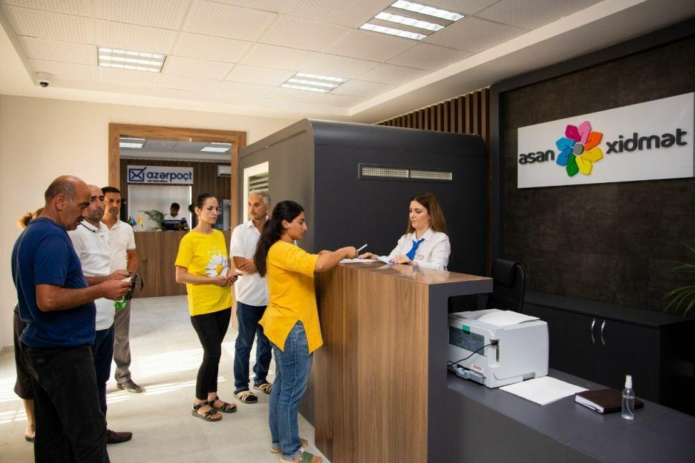 ASAN xidmət заработал в Зангилане