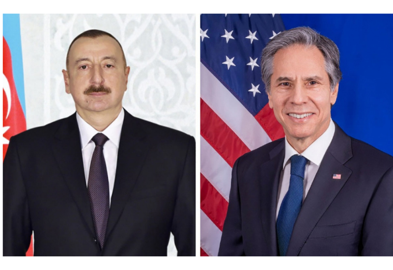 Госсекретарь США Блинкен позвонил Президенту Ильхаму Алиеву