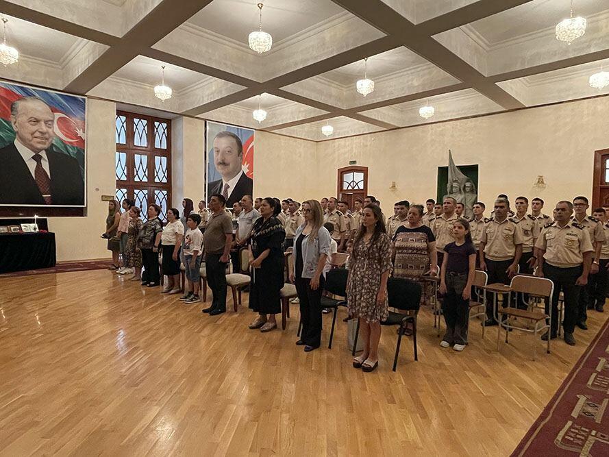 Şəhid Məhəmməd Şəbiyevin anım mərasimi keçirilib