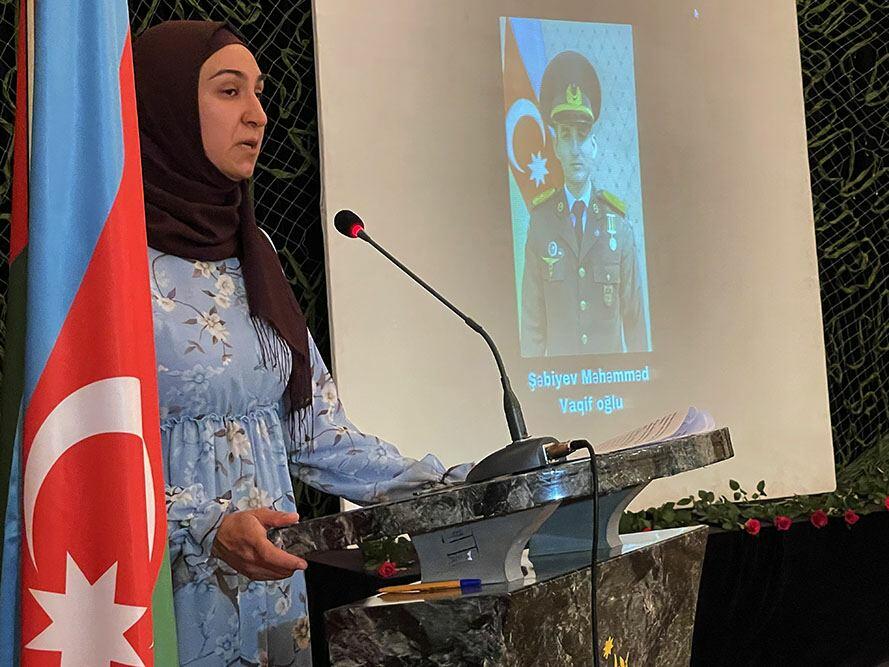 Şəhid Məhəmməd Şəbiyevin anım mərasimi keçirilib