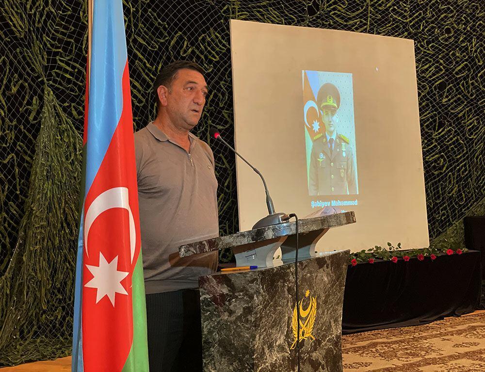 Şəhid Məhəmməd Şəbiyevin anım mərasimi keçirilib