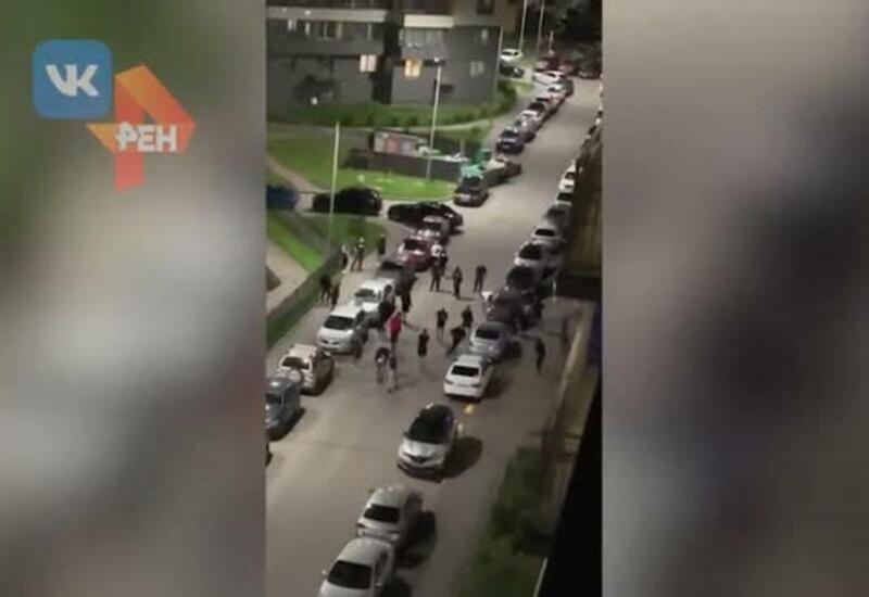 Массовая драка со стрельбой в Петербурге