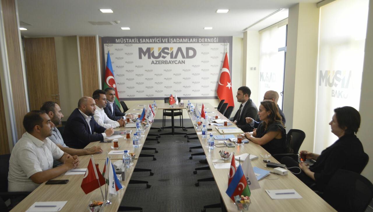 MÜSİAD Azərbaycan IFC arasında görüş keçirilib