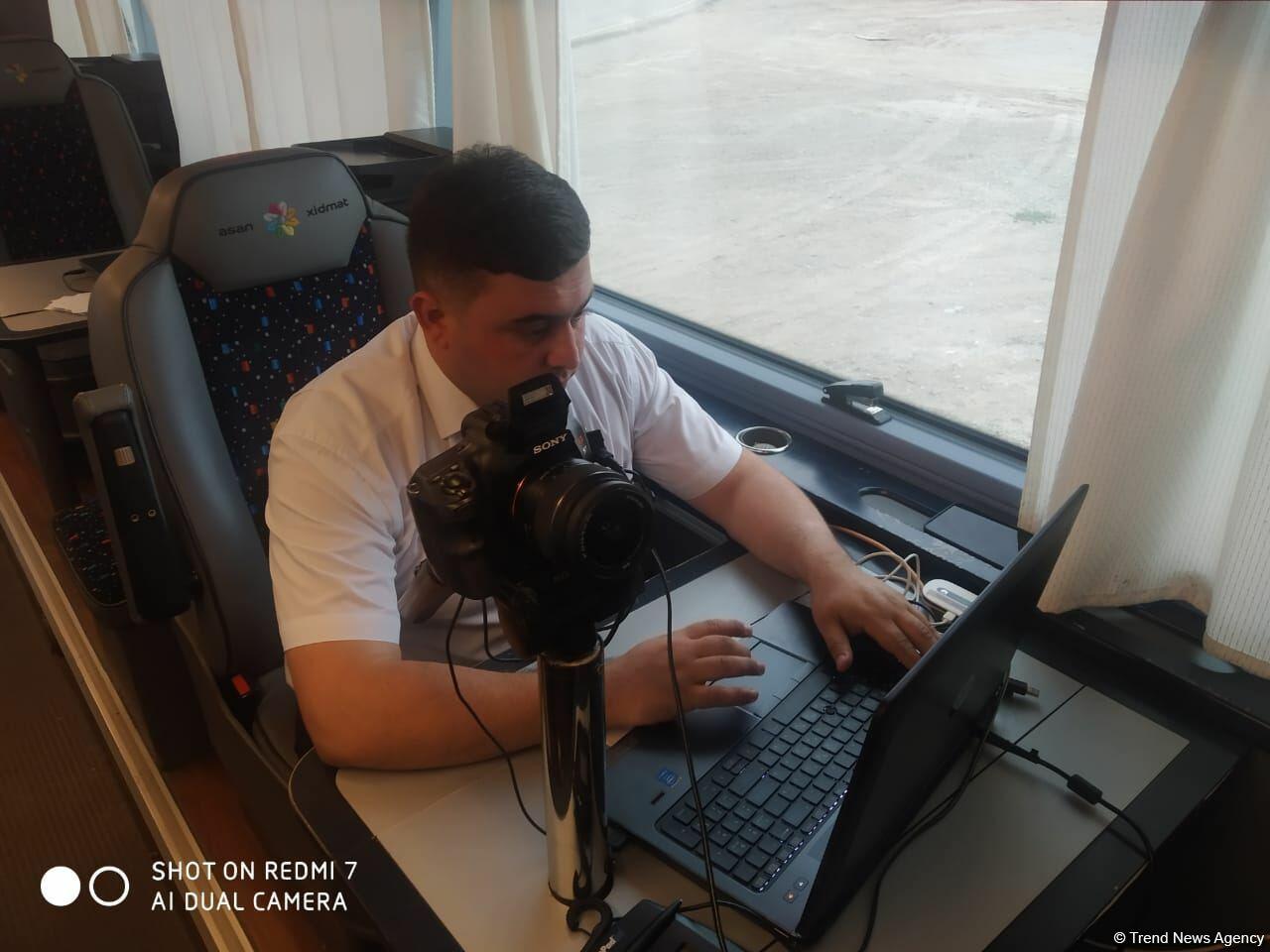 Мобильная Служба ASAN оказывает услуги гражданам в Зангилане