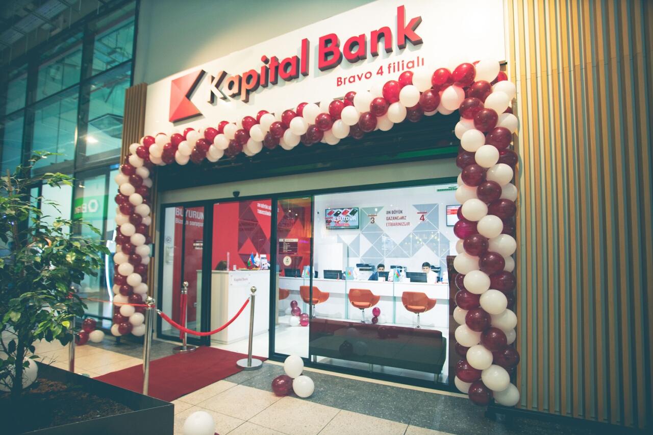 Kapital Bank открыл новый филиал Bravo-4