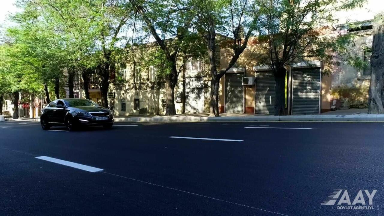 В Баку отремонтирована еще одна улица